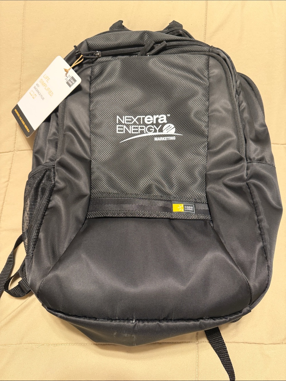 NEW Black NextEra Laptop Marketing Backpack cushioned Ergonomic